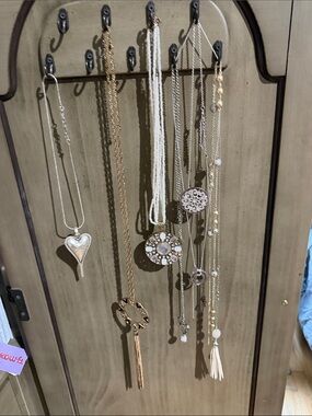 Gold and Silver Mixed Metal Pendant Necklaces - Women Jewelry
